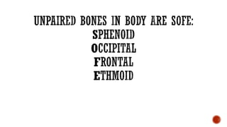 Commonly used medical mnemonics