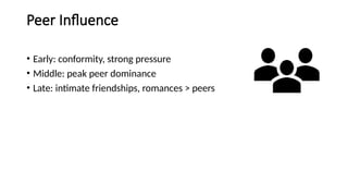 Peer Influence Model COMMON MEDICAL PROBLEMS IN ADOLESCENCE.pptx