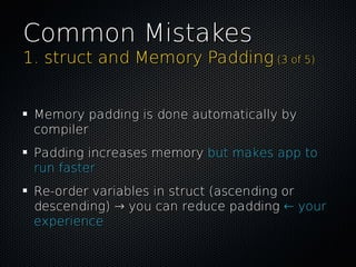 Common mistakes in C programming | PDF