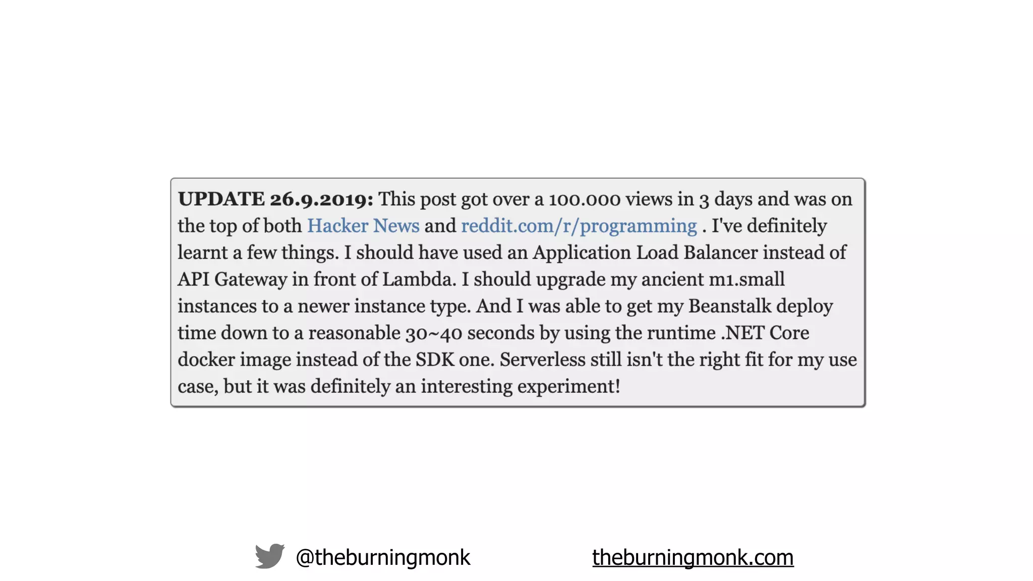 @theburningmonk theburningmonk.com
 