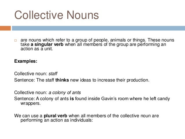 Common nouns