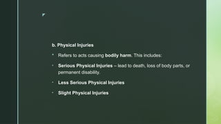 Less Physical Injury Comprehensive Overview of Common Criminal Offenses and Legal ...