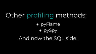Pyflame Common Performance Pitfalls in Odoo apps | PPTX