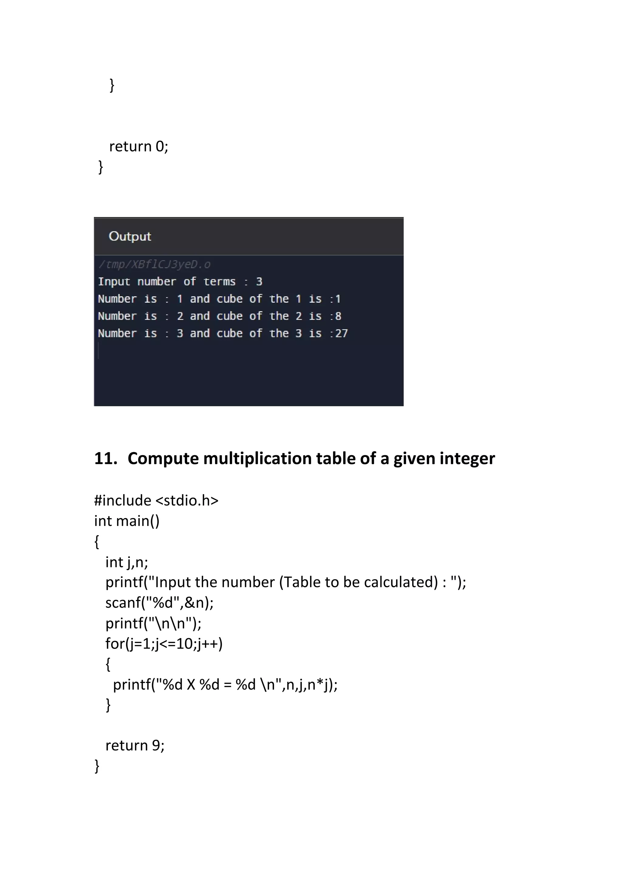 Common problems solving using c | PDF