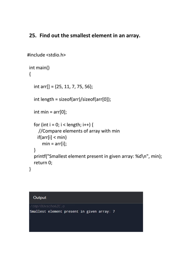 Common problems solving using c | PDF