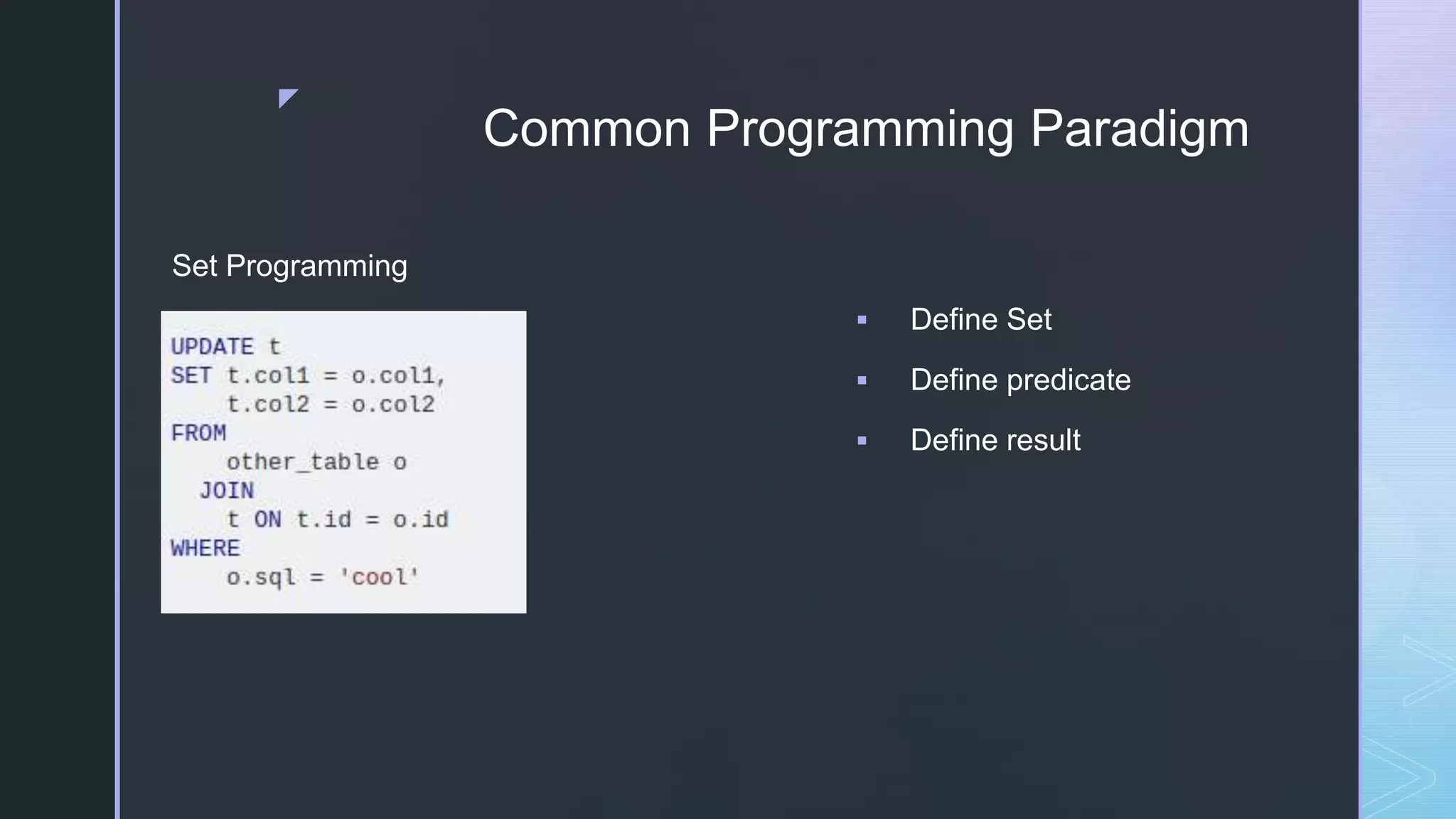Common Programming Paradigms | PPT