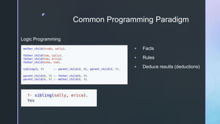 Common Programming Paradigms | PPT