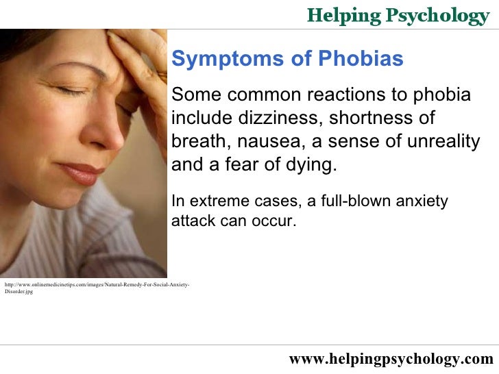 Common Psychological Phobias