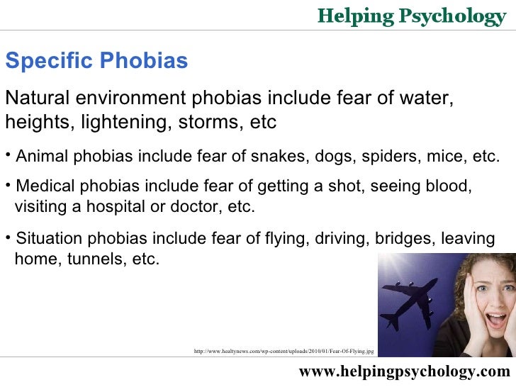 Common Psychological Phobias