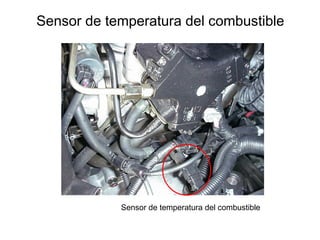 Sensor de temperatura del combustible
Sensor de temperatura del combustible
 