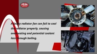 Common Reasons Your Audi Keeps Losing Coolant Causes and Solutions PPTX