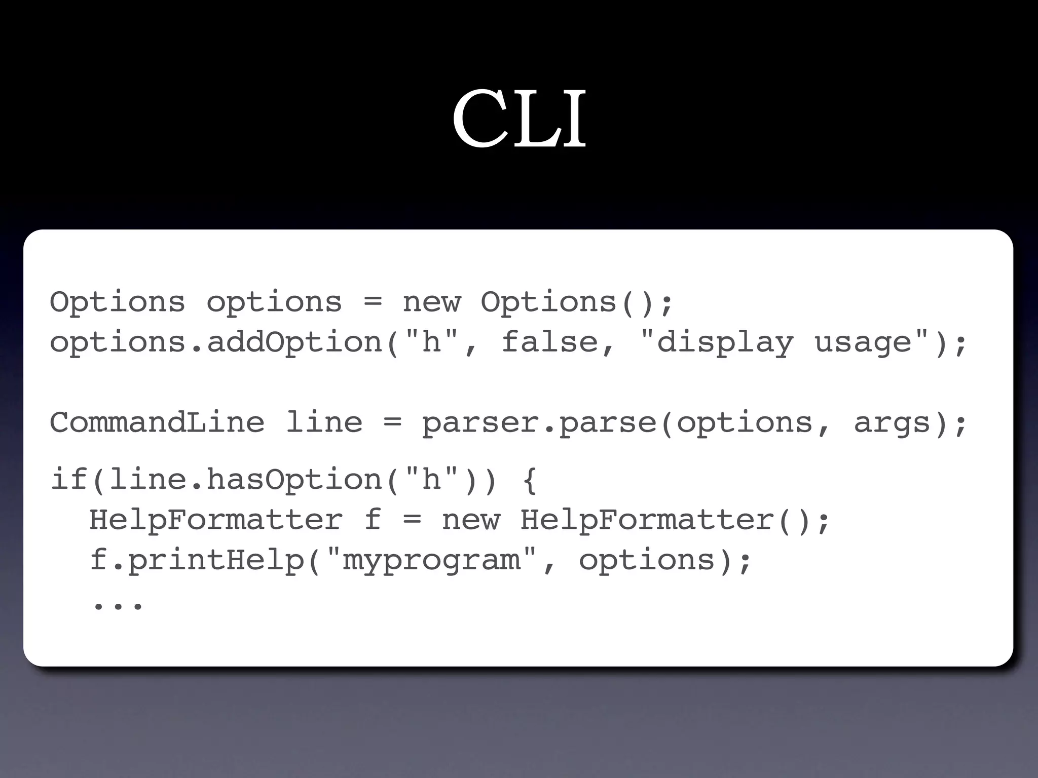Apache Commons - Don\'t re-invent the wheel