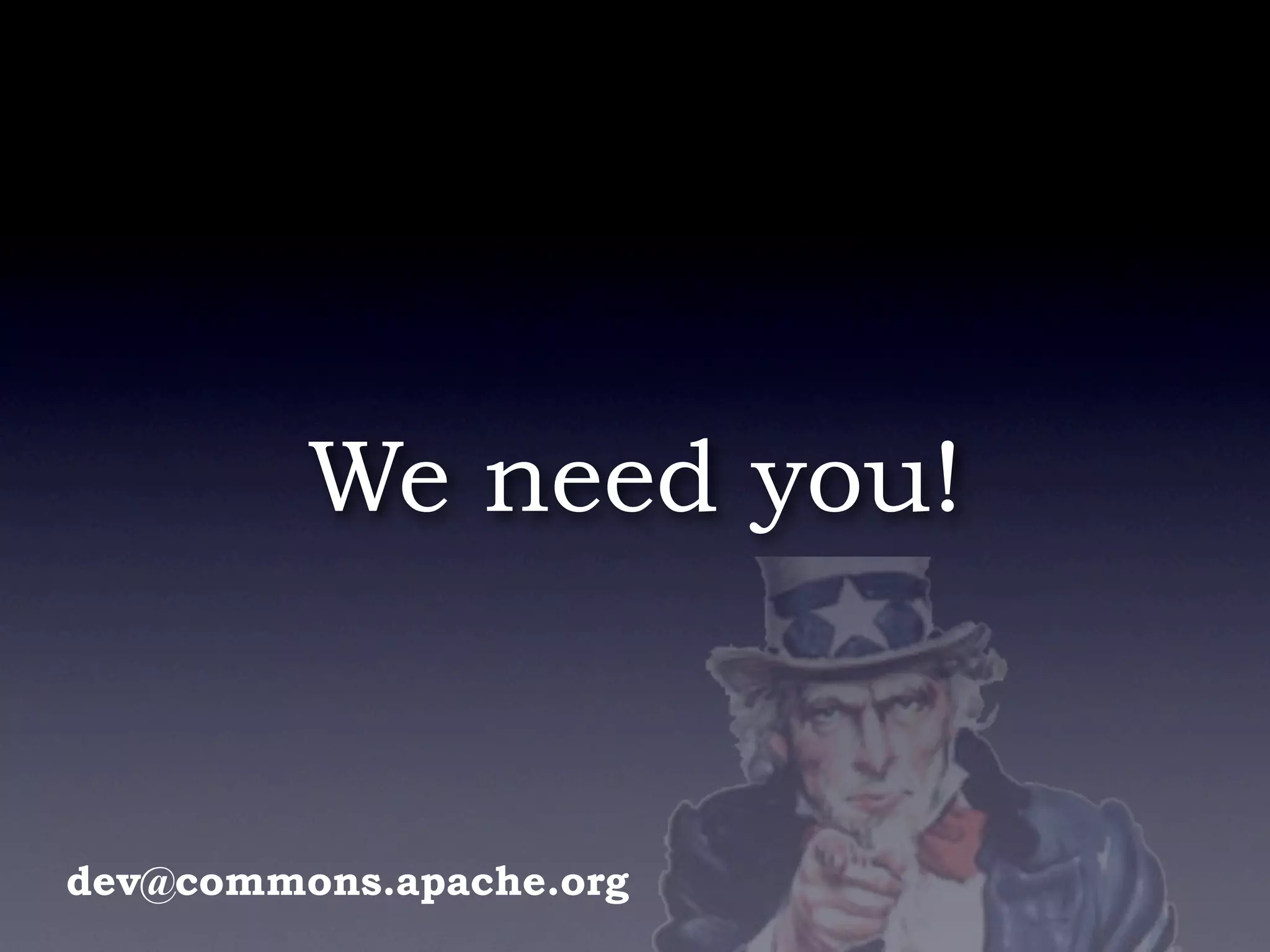 Apache Commons - Don\'t re-invent the wheel