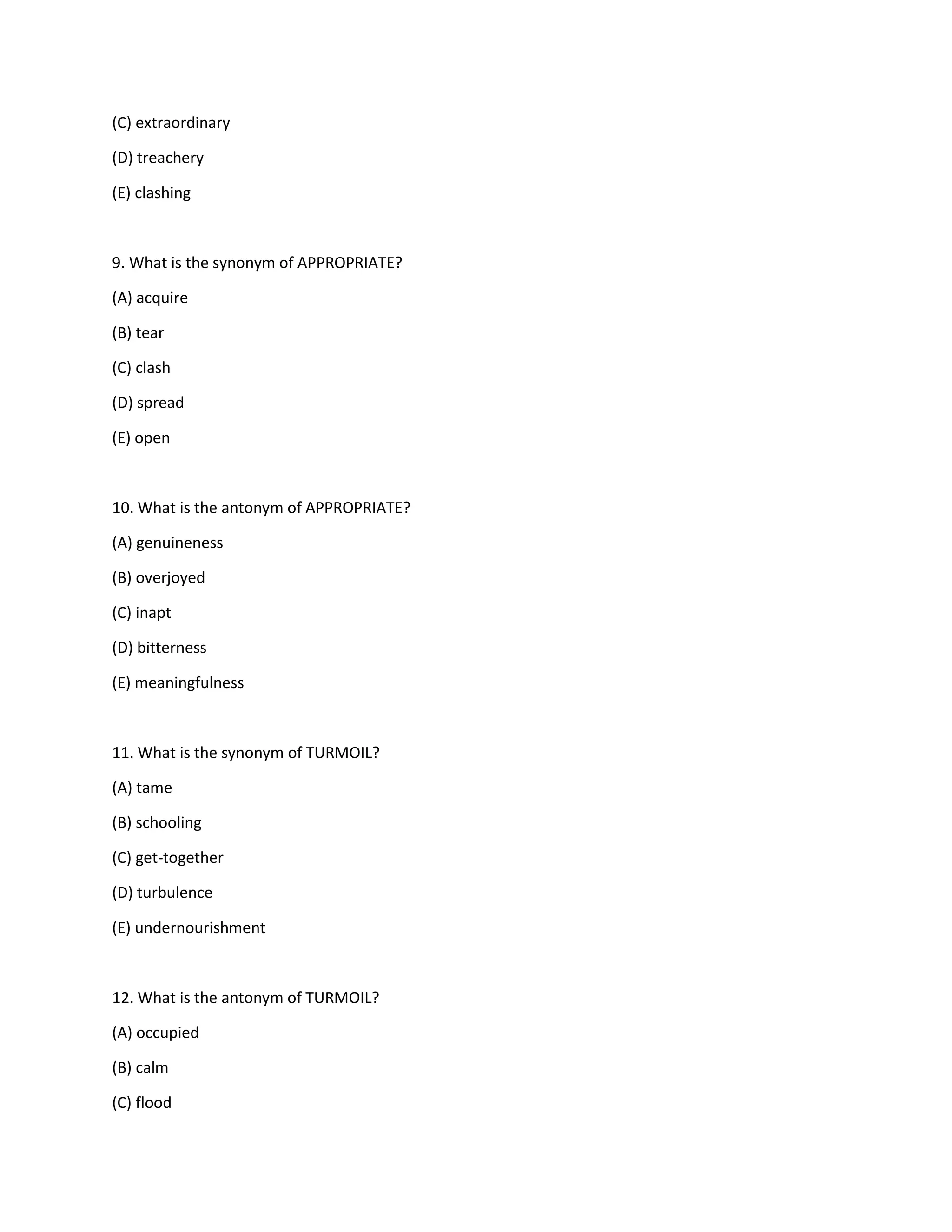 Common Sat Vocab Words PDF Common sat vocab words pdf