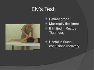 Eli Test Common Sports Injuries of the Hip, Thigh and Groin.pptx