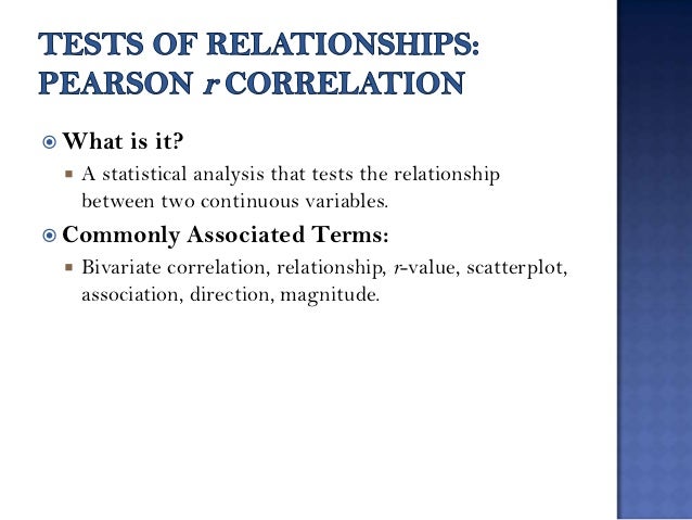 Commonly Used Statistics in Survey Research