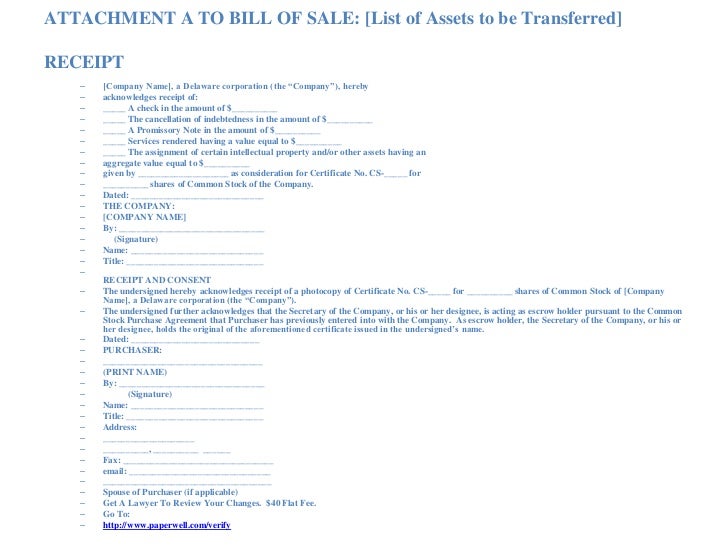 common stock purchase agreement with vesting by orrick llp