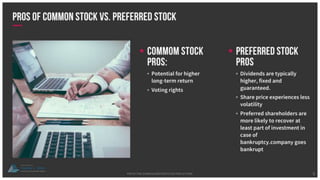 Common Stock vs. Preferred Stock 