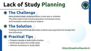 Common Study Mistakes Students Make and How to Fix them. ppt | PDF