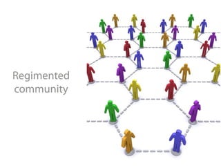 Regimented
community
 
