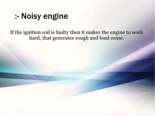 Common Symptoms Of Faulty Ignition Coil PDF