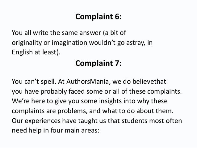 How to write a complaint about a teacher