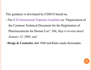 Technical Health Document Common Technical Document | PDF