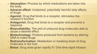 Common term in pharmacology | PPTX