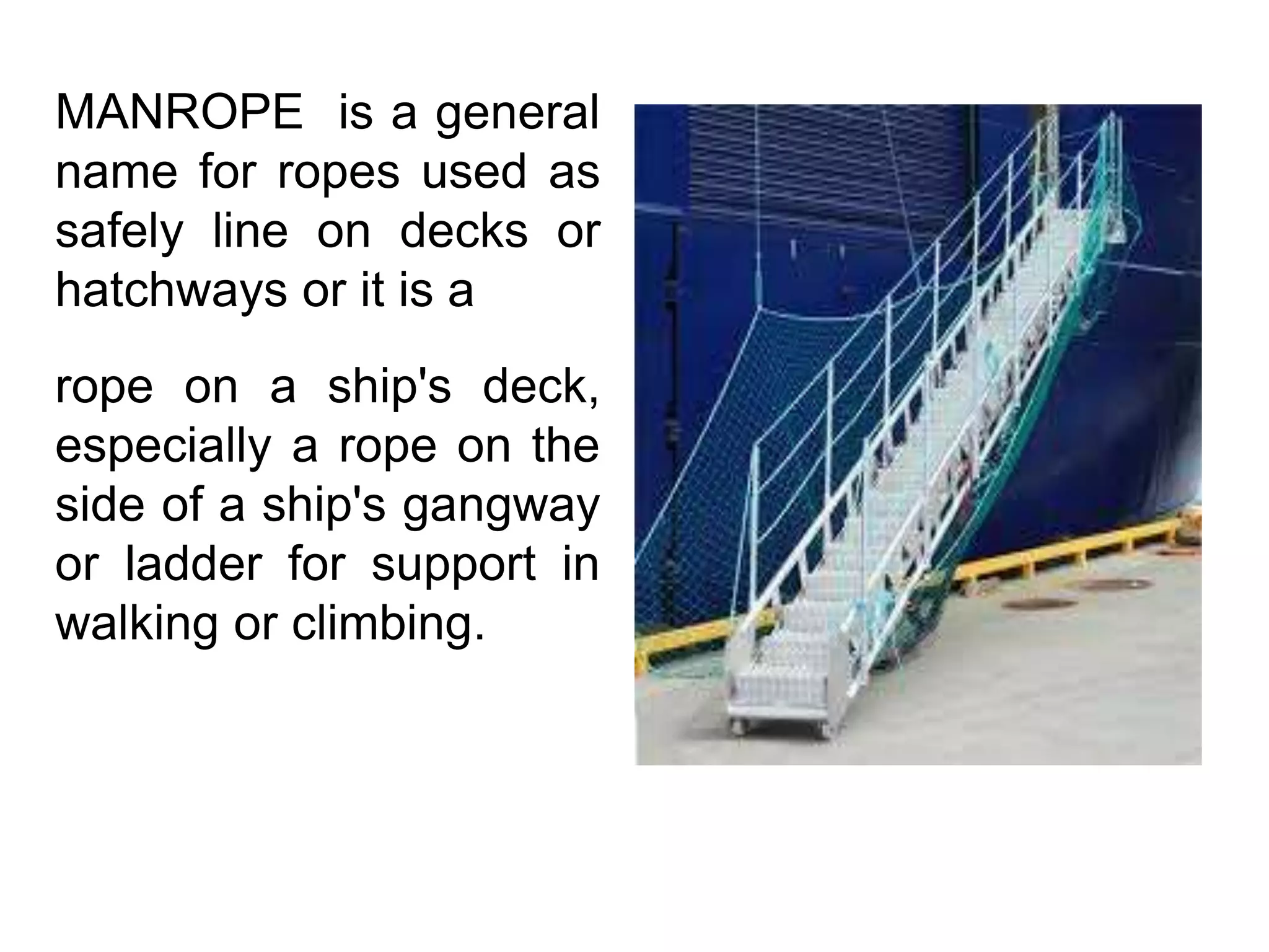 Common terms used on board the ship | PPTX