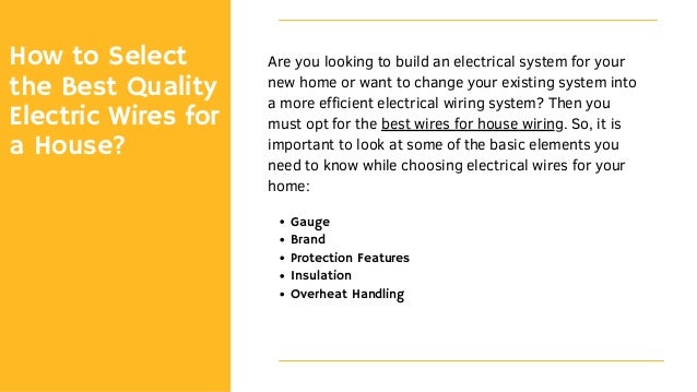 Common types of house wiring