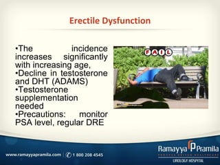 Regular Dysfunction Common Urological Problems in Geriatric Population | PPTX