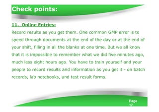 Common ways to avoid frequent gmp errors | PDF
