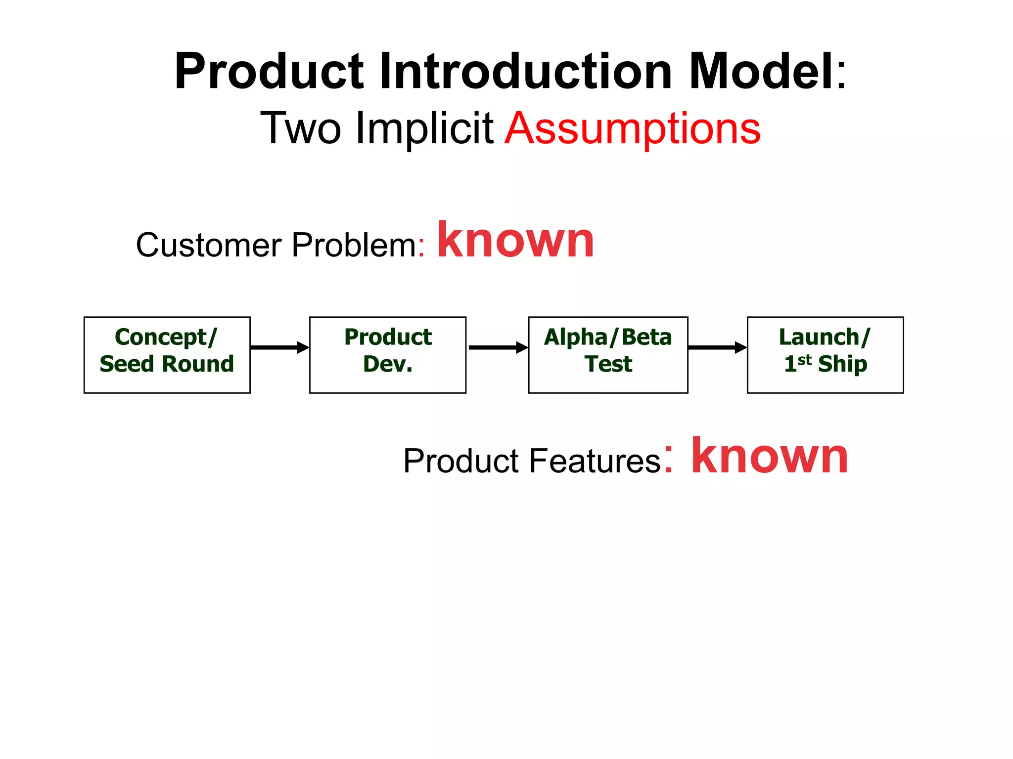 Why Startups Are Not Small Versions of A Large Company