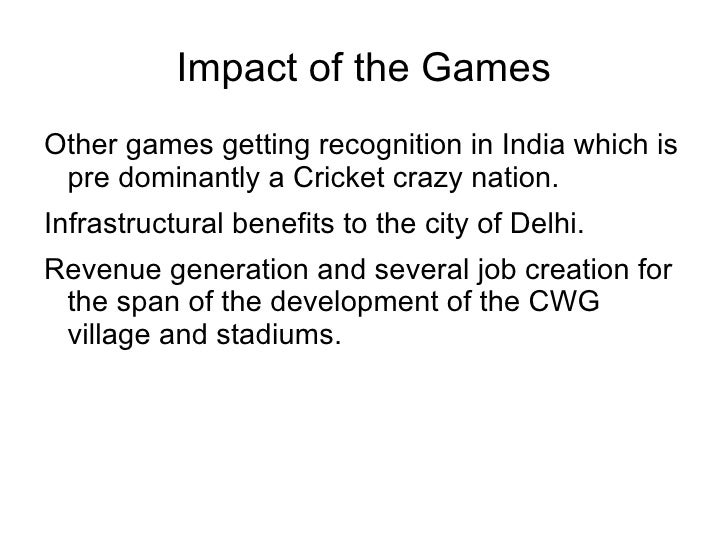 essay on common wealth games