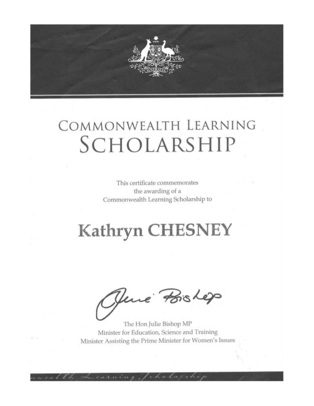commonwealth scholarship essays
