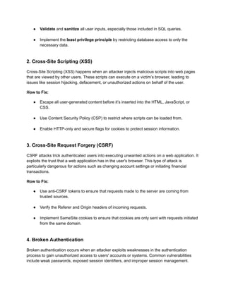 Common Web Application Vulnerabilities and How to Fix Them.pdf