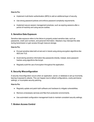 Common Web Application Vulnerabilities and How to Fix Them.pdf