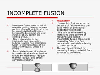 Common weld defects in thermal power plants | PPT