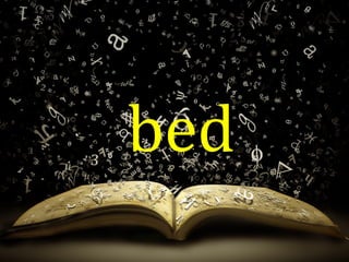 bed
 