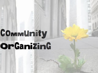 Guide to Community Organizing