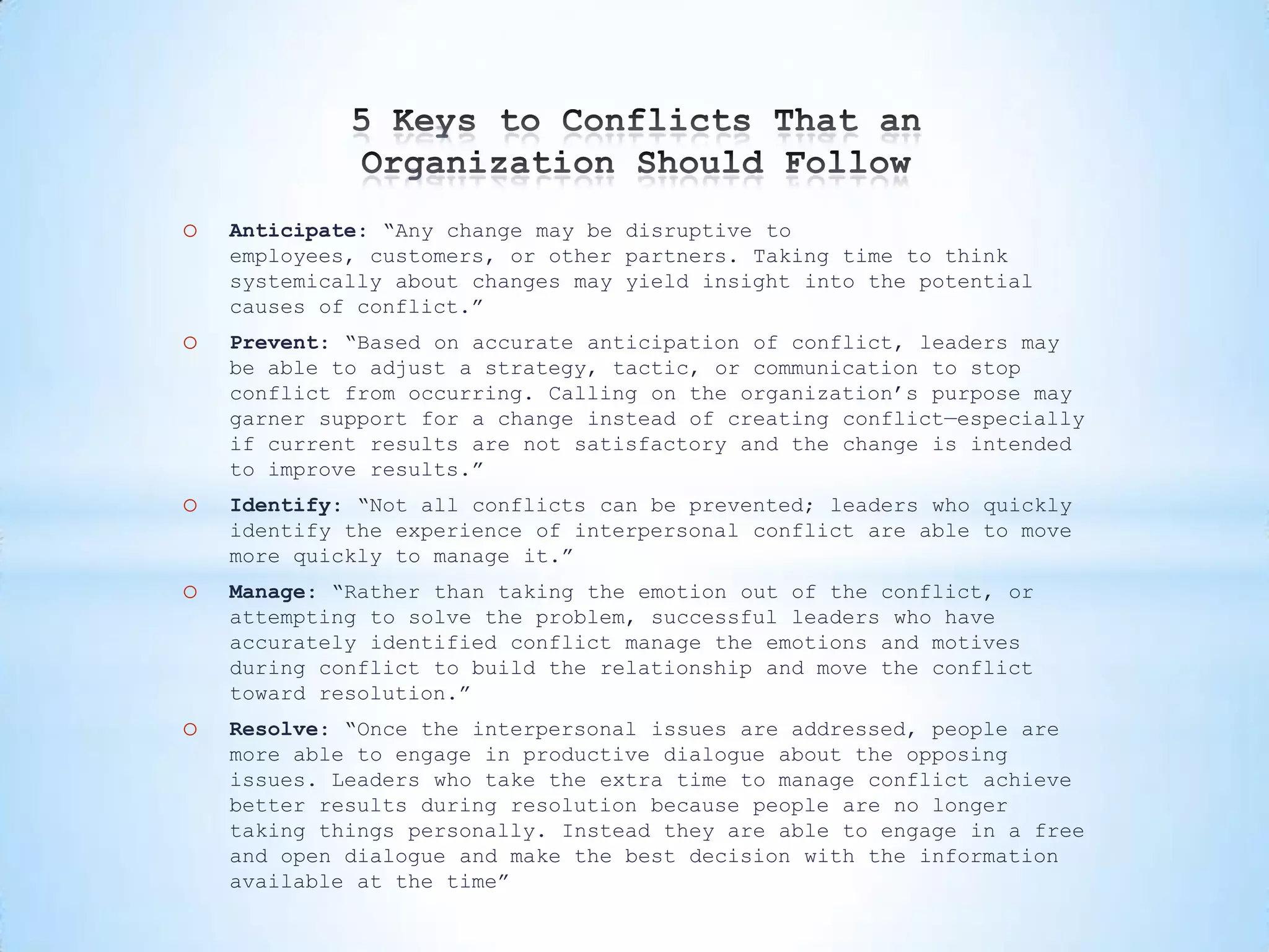 Conflict Resolution Styles | PPTX