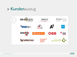 ›› Kundenauszug




› radix wirbt um sie
 