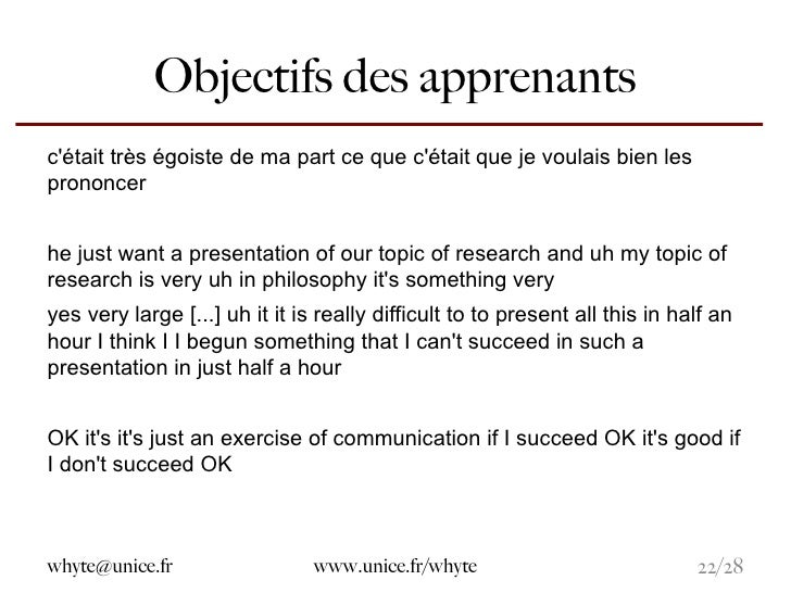 Communication Scientifique En Anglais Communication Scientifique En Anglais