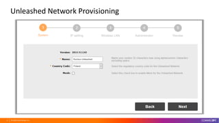 © 2020 CommScope, Inc.37
Unleashed Network Provisioning
 