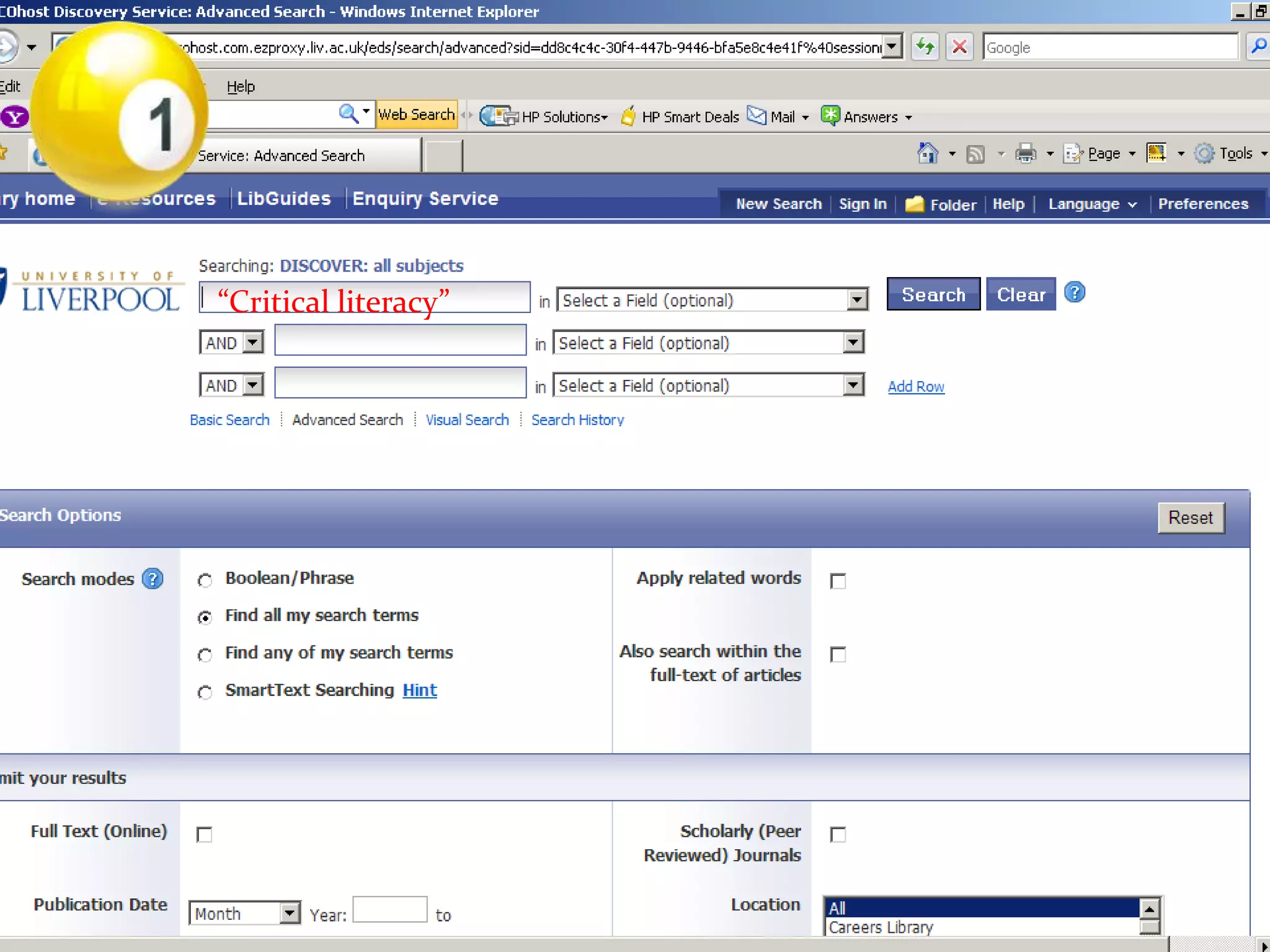 “Critical literacy”
