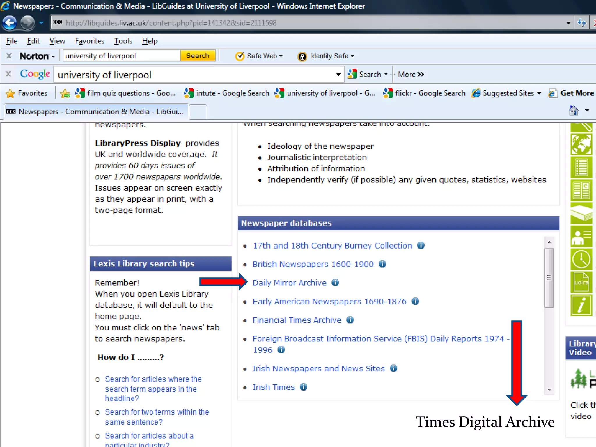 Times Digital Archive