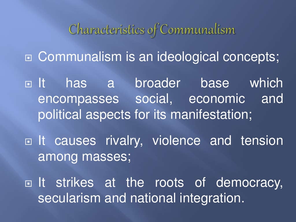 Communalism
