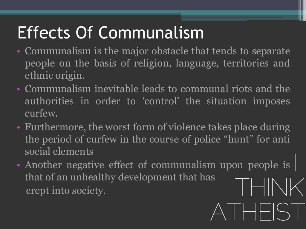 Communalism final ppt