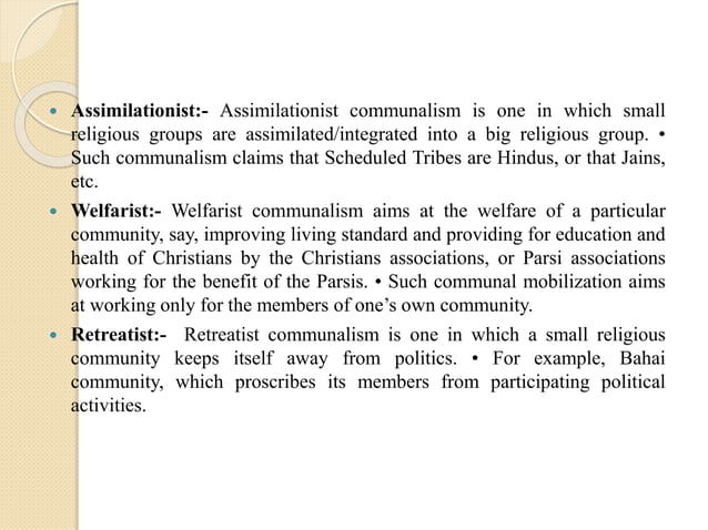 Communal riots | PPTX