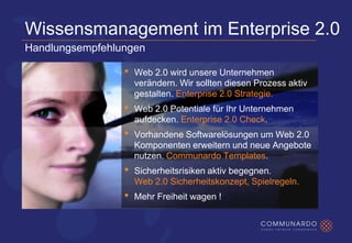 Communardo Wissensmanagement 2.0 CeBit